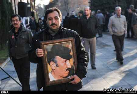 مراسم تشییع پیکر مرتضی احمدی